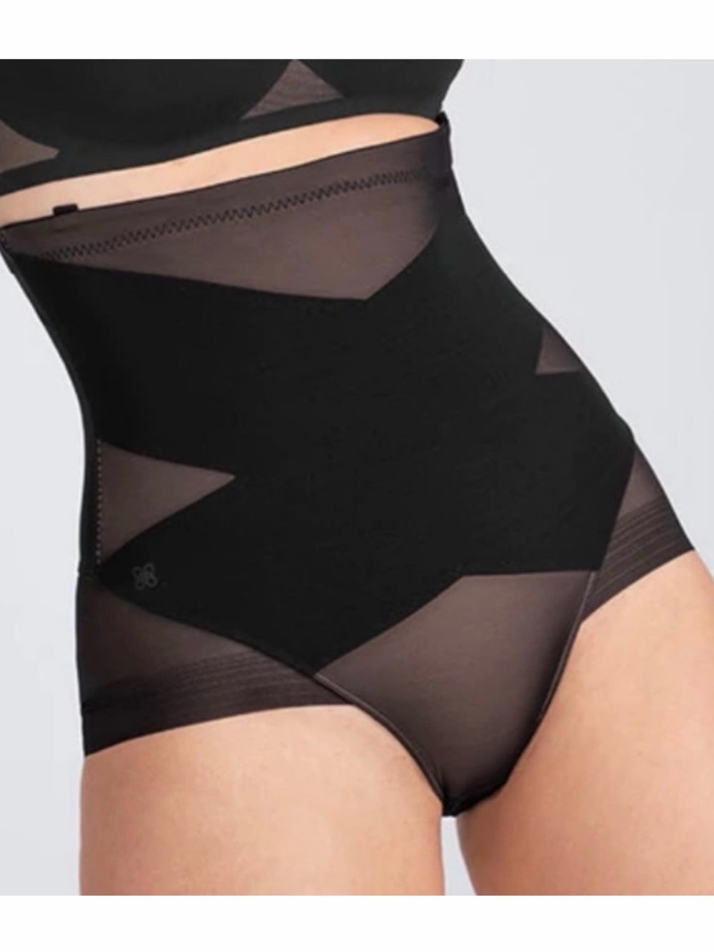 Honeylove SuperPower Briefs Shapewear in Runway Black Plus Size 3X